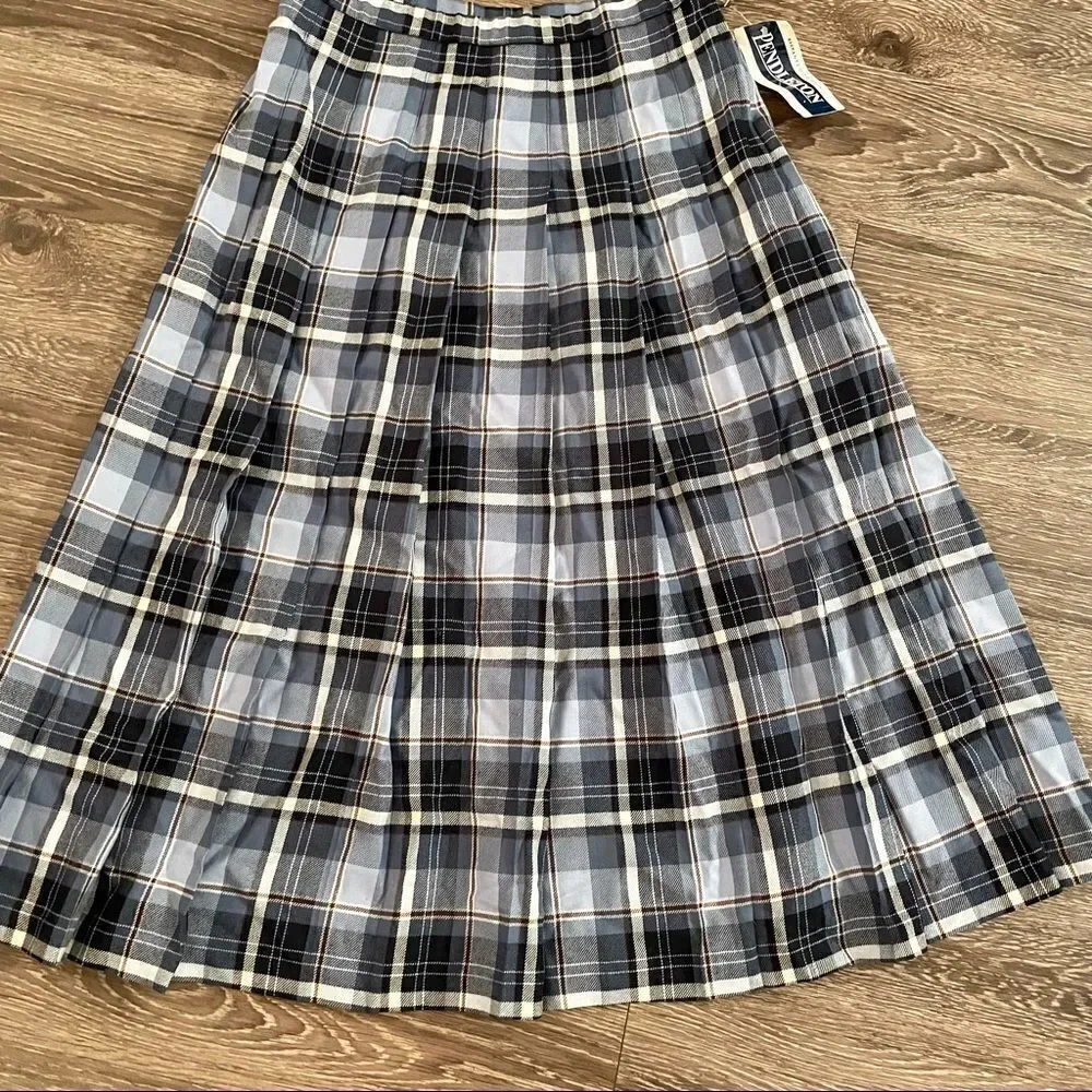Pendleton midi 100% virgin wool skirt NWT